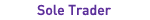 Sole Trader